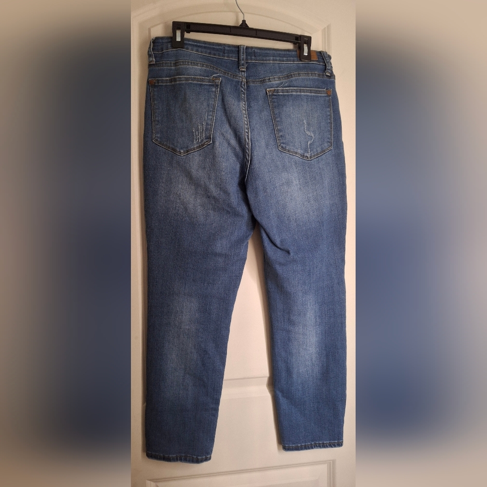 Judy Blue Indigo Denim Women's Jeans Relaxed Fit Sz 31 Boho Casual Travel Office - Picture 2 of 10